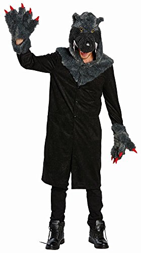 Mottoland Herren Kostüm Wolf Mantel Werwolf Karneval Fasching Halloween Gr.58 Mottoland Herren Kostüm Wolf Mantel Werwolf Karneval Fasching Halloween Gr.58 von Mottoland