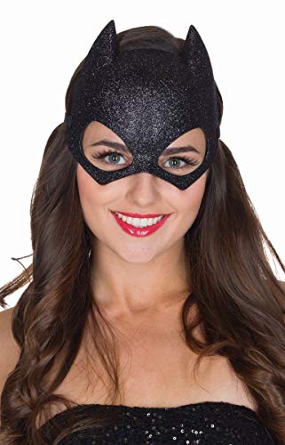 Mottoland Kostüm Zubehör Glitter Maske Katze Halloween Karneval Fasching von Mottoland