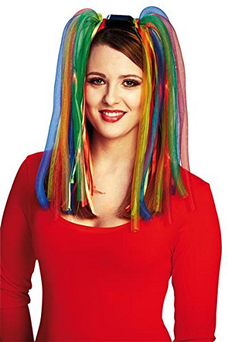 Perücke – Cyberlox Blinklicht – Damen Perücke – Cyberlox Blinklicht – Damen von Mottoland