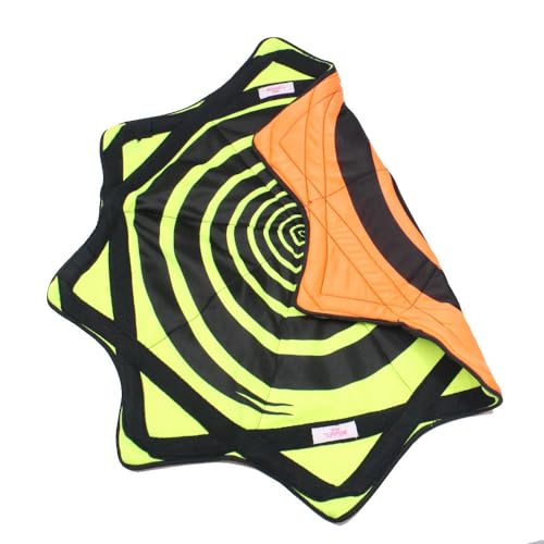 Mougee Star Mini Flow Star – Neon-Serie – 50,8 cm Durchmesser – kleinere Größe für kleinere Hände und schnellere Drehungen (Vertigo) von Mougee