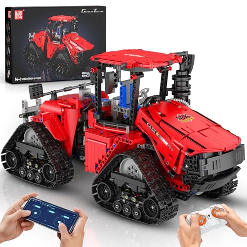 18020 Tractor Building Blocks Toy, Tracked Tractor Building Sets for Adults/Kids Age 8+ von Mould King