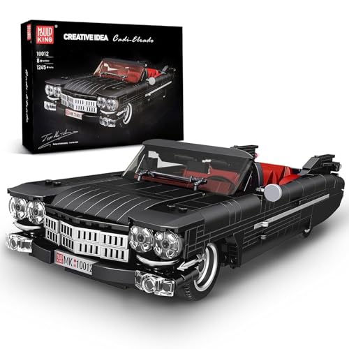 Mould King 10012 Technik Eldorado Car Modell, Kreativität Technologie Sportwagen Cabrio Auto Modellauto Bausatz,Designer Firas Munir Abu-Jaber Ausstellungsstück für Sammler (1245pcs) von Mould King