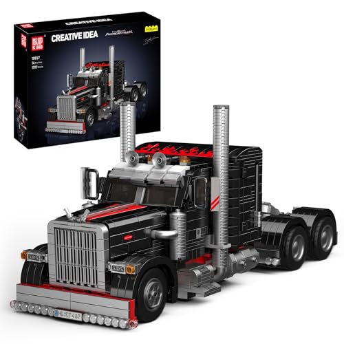 Mould King 10037 Technik US-Truck 'Das Schwarze Monster Car Modell, Kreativität Technologie Sportwagen Auto Modellauto Bausatz,Designer Firas Munir Abu-Jaber Ausstellungsstück für Sammler (1797 pcs) Mould King 10037 Technik US-Truck 'Das Schwarze Monster Car Modell, Kreativität Technologie Sportwagen Auto Modellauto Bausatz,Designer Firas Munir Abu-Jaber Ausstellungsstück für Sammler (1797 pcs) von Mould King