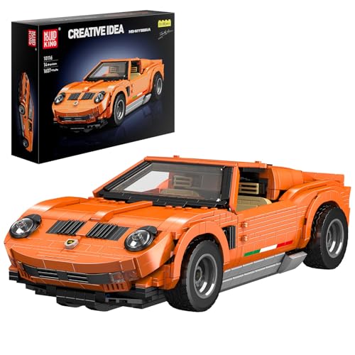 Mould King 10116 Technik Supersportwagens Klemmbausteine Rennwagen Bausteine Auto Modellauto Erwachsene Sammlerauto Bausätze für Fans Erwachsene (1607 Teile) Mould King 10116 Technik Supersportwagens Klemmbausteine Rennwagen Bausteine Auto Modellauto Erwachsene Sammlerauto Bausätze für Fans Erwachsene (1607 Teile) von Mould King