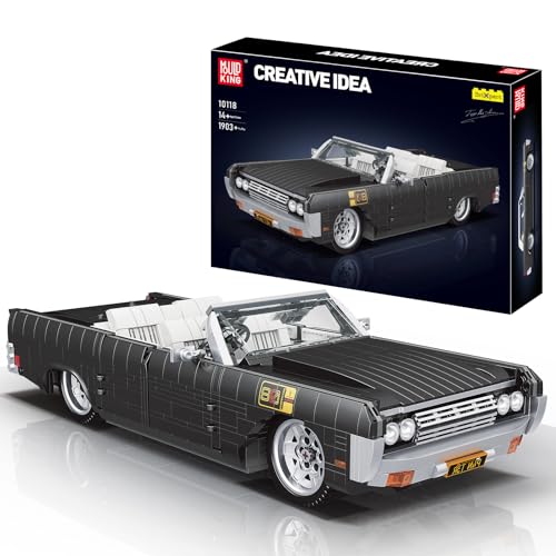 Mould King 10118 Auto Bausteine Modell, 1903 Teile Statische Version DIY Auto Bausatz als Spielzeug/Geschenk/Sammlerstücke von Mould King