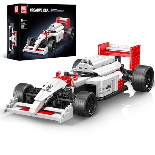 Mould King 10132 Technik Formel Supersportwagen ModellBausatz, Klemmbausteine Auto Sammlerstück Spielzeug für Erwachsene und Jugendliche 8 Jahre (1524 Teile) von Mould King