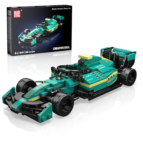 Mould King 10157 Rennwagen Klemmbausteine Drift Auto Bausteine Sportwagen Bausteine Spielzeug Sammlerstücke Geschenke für Erwachsene und Kinder 8+ (308 Teile) von Mould King