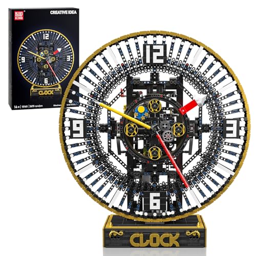 Mould King 10160 Technik Ferngesteuert Mechanische Uhr Klemmbausteine APP Groß Retro Pendeluhr Bausteine DIY Bauspielzeug Kompatibel mit Andere Marken(3675 Teile) Mould King 10160 Technik Ferngesteuert Mechanische Uhr Klemmbausteine APP Groß Retro Pendeluhr Bausteine DIY Bauspielzeug Kompatibel mit Andere Marken(3675 Teile) von Mould King