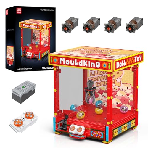 Mould King 10189 Technik Greifautomat mit Fernbedienung Bausteine, 2922 Stück APP Elektrische Klauenmaschine Klemmbausteine Bausatz Spielzeug Geschenk für Mädchen und Jungen 8+ Mould King 10189 Technik Greifautomat mit Fernbedienung Bausteine, 2922 Stück APP Elektrische Klauenmaschine Klemmbausteine Bausatz Spielzeug Geschenk für Mädchen und Jungen 8+ von Mould King
