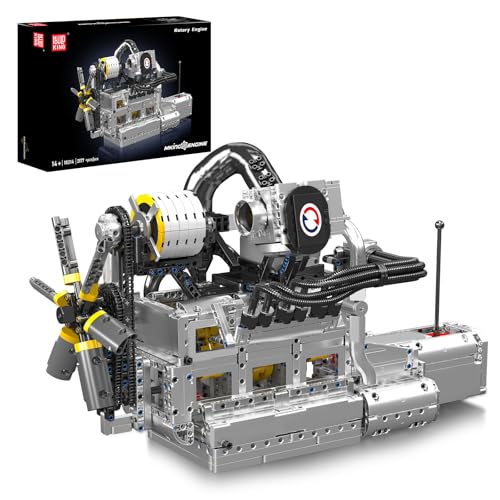 Mould King 10214 Technik Rotormotor-Baustein-Modell, ausgestattet mit L-Motor und Batteriegehäuse, Erwachsenen-Mechanik-Bastel-STEM-Unterricht MOC Technologie Klemmbausteine Bausatz（2177+Teile） von Mould King