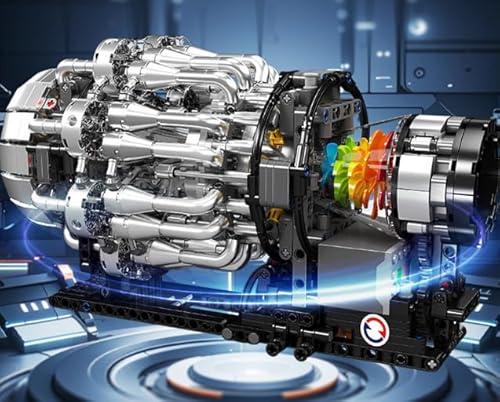 Mould King 10216 Engine Building Blocks Set von Mould King