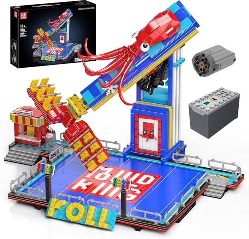 Mould King 11015 Octopus Spin Ride Klemmbausteine Bausatz Kit Mould King 11015 Octopus Spin Ride Klemmbausteine Bausatz Kit von Mould King