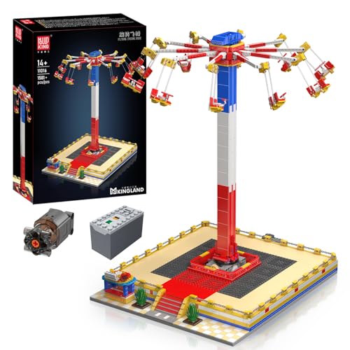 Mould King 11016 Technik Drehlift Bausteine, 1581 Stück APP Engine Elektromotorantrieb Klemmbausteine Bausatz Spielzeug Geschenk für Erwachsene und Jungen 8+ von Mould King