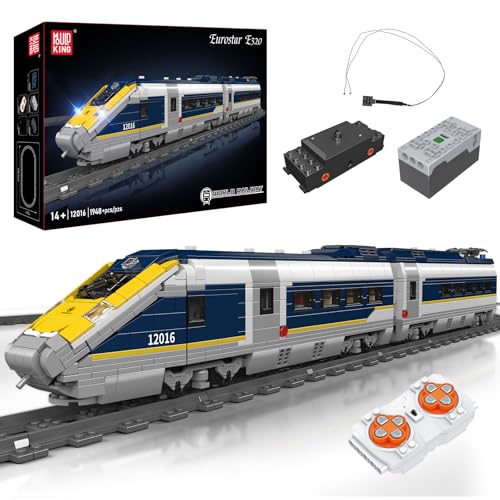 Mould King 12016 Technik Elektrisch Locomotive, 1948 Teile Ferngesteuert Personenzug Baustein Modell, Eisenbahnen Zug Series Klemmblock Bauvorrichtung Mould King 12016 Technik Elektrisch Locomotive, 1948 Teile Ferngesteuert Personenzug Baustein Modell, Eisenbahnen Zug Series Klemmblock Bauvorrichtung von Mould King