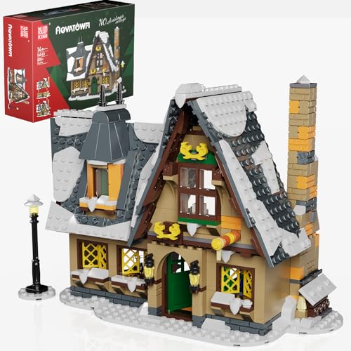 Mould King 16049 Klemmbausteine Weihnachten Weihnachts Haus Klemmbausteine Lebkuchenhaus Bausatz Haus Bauspielzeug Baukasten Geschenk für Erwachsene und Jugendliche(835 Teile) Mould King 16049 Klemmbausteine Weihnachten Weihnachts Haus Klemmbausteine Lebkuchenhaus Bausatz Haus Bauspielzeug Baukasten Geschenk für Erwachsene und Jugendliche(835 Teile) von Mould King