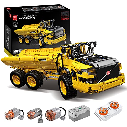 Mould King 17010 Technik Muldenkipper Bausätze, 1888 Teile MOC-Steine Technisches Fahrzeug Transportwagen Konstruktion Spielzeug, Kinder und Erwachsene Mould King 17010 Technik Muldenkipper Bausätze, 1888 Teile MOC-Steine Technisches Fahrzeug Transportwagen Konstruktion Spielzeug, Kinder und Erwachsene von Mould King