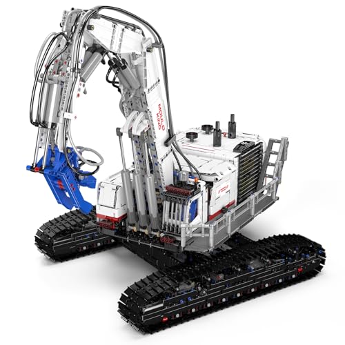 Mould King 17062 Technik Gebäudeabbruchmaschine Bausteinen Modell, 4195 Teile Ferngesteuertes Raupenfahrzeug Bausatz Kit, Konstruktionsspielzeug Bauklötze Modellbauset mit 8 Motoren Mould King 17062 Technik Gebäudeabbruchmaschine Bausteinen Modell, 4195 Teile Ferngesteuertes Raupenfahrzeug Bausatz Kit, Konstruktionsspielzeug Bauklötze Modellbauset mit 8 Motoren von Mould King