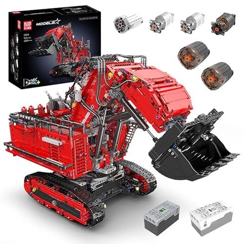 Mould King 17071 Technik Kran für LTM 11200 Raupenkran mit 6 Motoren, Ferngesteuertes Kran-Modell mit App, Technologie Mobiler Kran LKW Klemmbausteine Bausatz, Ab 8 Jahren von Mould King