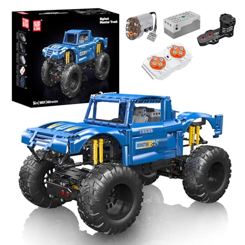 Mould King 18039 Technik Geländefahrzeug Modell, 1454 Teile Baustein Kletterfahrzeug Ferngesteuerte Fahrzeuge Bausteine mit 3 Motor, 2.4 G Fernbedienung und App Dual Control Mould King 18039 Technik Geländefahrzeug Modell, 1454 Teile Baustein Kletterfahrzeug Ferngesteuerte Fahrzeuge Bausteine mit 3 Motor, 2.4 G Fernbedienung und App Dual Control von Mould King