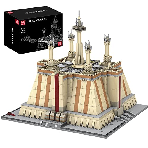Mould King 21036 Jedi-Tempel Architektur Klemmbausteine Spielzeug für Erwachsene Collection Bausatz Geschenk von Mould King