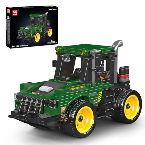 Mould King 24061 MOC Traktor-Baustein-Modell-Set, Bauernhof-Maschinen-Simulationsmodell, Technik Klemmbausteine Bausatz kreatives Baustein-Spielzeug Kinder Geeignet für Kinder ab 8 Jahren (466+Teile) Mould King 24061 MOC Traktor-Baustein-Modell-Set, Bauernhof-Maschinen-Simulationsmodell, Technik Klemmbausteine Bausatz kreatives Baustein-Spielzeug Kinder Geeignet für Kinder ab 8 Jahren (466+Teile) von Mould King