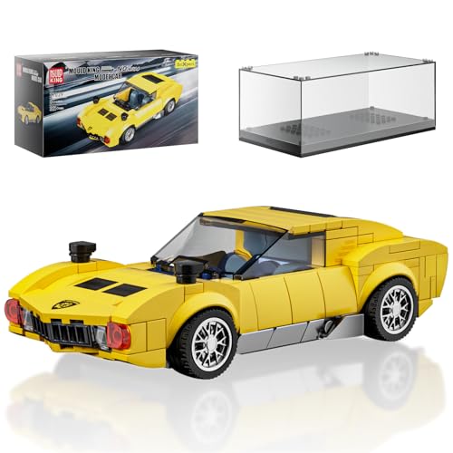 Mould King 27039 Technik Sportwagen Bausteine Spielzeug Rennwagen Klemmbausteine Modell Auto Bausatz Mura mit Acryl Display Box Geschenk für Erwachsene und Jugendliche(321 Teile) von Mould King