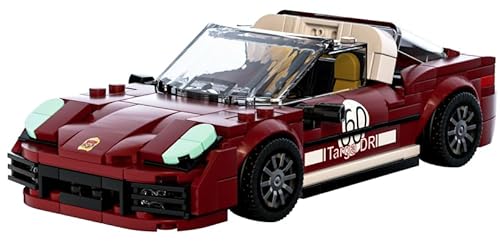 Mould King 27060 Technik Klemmbausteine Rennwagen Sportwagen Bausteine Sets Drift Auto Modell Bausatz 911 mit Acryl Display Box Geschenk für Erwachsene und Jugendliche(362 Teile) von Mould King