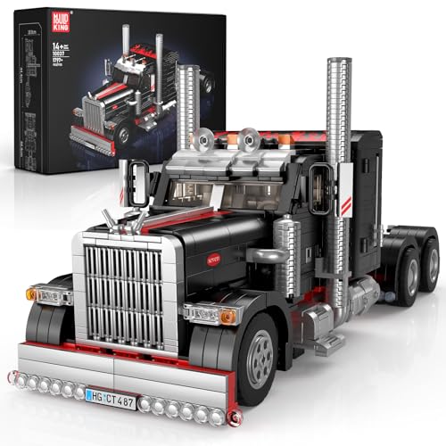 Mould King 10037 Technik Amerikanischer Truck Bausatz – 1797 Teile LKW Modell Klemmbausteine für Erwachsene/Sammler – Kreatives Geschenk ab 14 Jahren Mould King 10037 Technik Amerikanischer Truck Bausatz – 1797 Teile LKW Modell Klemmbausteine für Erwachsene/Sammler – Kreatives Geschenk ab 14 Jahren von Mould King