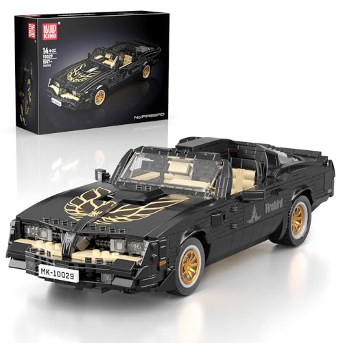 Mould King Auto Bauset, Sportwagen Bauset 1557 Teile, Modellauto für Erwachsene & Kinder ab 14, Speed Champion Cars Sammler-Set (10029) von Mould King