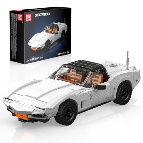 Mould King Auto Bauset, Sportwagen Modell 10198, Speed Champion Cars Bausatz 1347 Teile, Konstruktionsspielzeug für Erwachsene und Kinder ab 14 Jahren Mould King Auto Bauset, Sportwagen Modell 10198, Speed Champion Cars Bausatz 1347 Teile, Konstruktionsspielzeug für Erwachsene und Kinder ab 14 Jahren von Mould King
