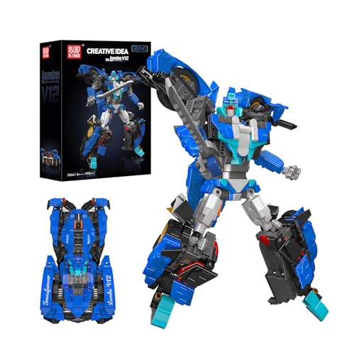 Mould King Creative Ideas 2in1 Lambo Roboter 10061 von Mould King
