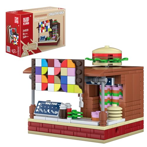Mould King Kreatives 24028 Straßenansicht Bausteine Grillladen Haus Klemmbausteine Modular Building Shop Bauspielzeug MOC Street View Kompatibel Mit Andere Marke(249 Teile) Mould King Kreatives 24028 Straßenansicht Bausteine Grillladen Haus Klemmbausteine Modular Building Shop Bauspielzeug MOC Street View Kompatibel Mit Andere Marke(249 Teile) von Mould King