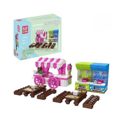 Mould King Ice Cream Truck & Krallenmaschine Baukasten 24033 von Mould King