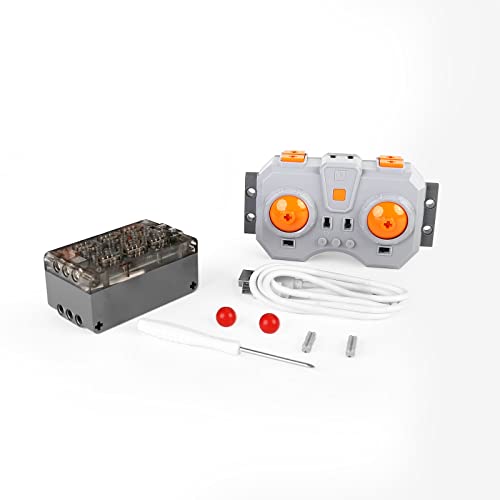 Mould King Power-Funktion Batteriesatz, M0019 Batteriebox Mit Fernbedienung und Batterie von Mould King