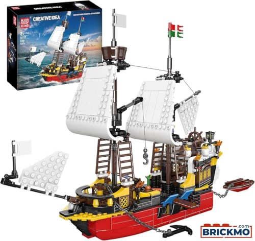 Mould King Redbeards Rache Piratenschiff 10137 Mould King Redbeards Rache Piratenschiff 10137 von Mould King