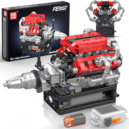 Mould King Sports car V8 Engine Building Blocks 750pcs Mould King Sports car V8 Engine Building Blocks 750pcs von Mould King