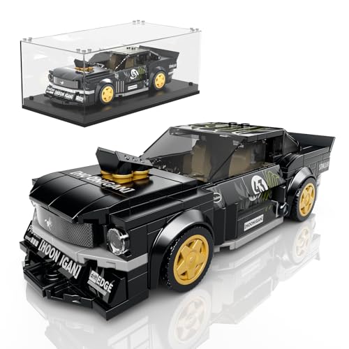 Mould King 27024 Speed Champion Rennwagen Bausteine Ford Sportwagen Klemmbausteine mit Acryl-Vitrine Modellautos zum Sammeln (408 Teile) Mould King 27024 Speed Champion Rennwagen Bausteine Ford Sportwagen Klemmbausteine mit Acryl-Vitrine Modellautos zum Sammeln (408 Teile) von Mould King