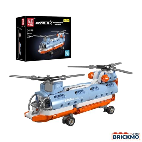 Mould King Tandem Rotor Helicopter Building Toy Set 24050 Mould King Tandem Rotor Helicopter Building Toy Set 24050 von Mould King