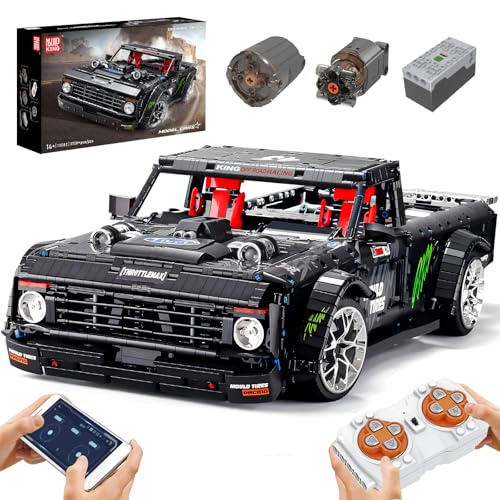 Mould King Technical Auto-Modellbausatz, Sportwagen Klemmbausteine für Erwachsene, 13082 Supercar Sammler-Set für Autoliebhaber und Fans von Muscle Cars (3695 Teile) von Mould King