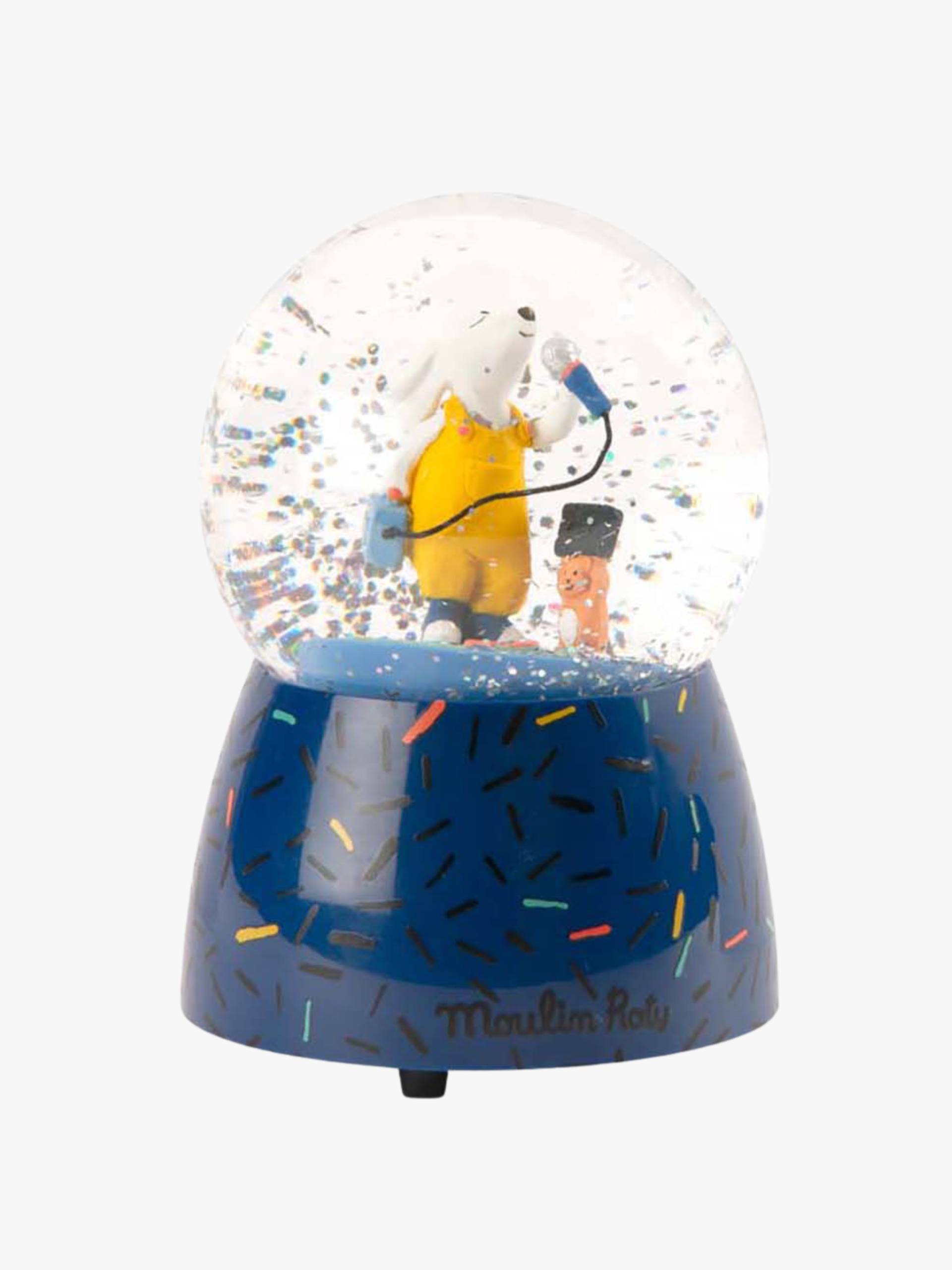 Moulin-Roty-Musik-Schneekugel Puce & Pilou, Hund Puce, Babyspielzeug Moulin-Roty-Musik-Schneekugel Puce & Pilou, Hund Puce, Babyspielzeug von Moulin Roty