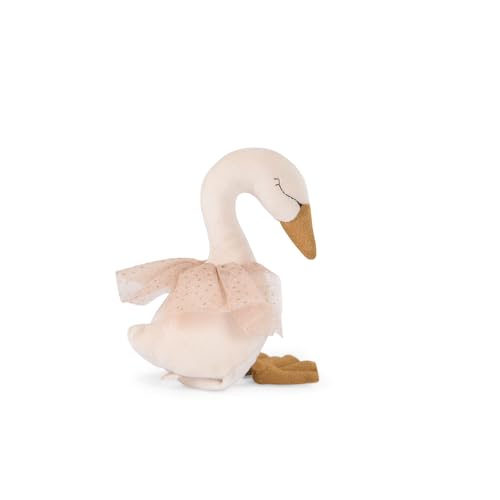 Moulin Roty Musikalischer Schwan aus Samt, 21 cm, Uni, mit Tiermotiv Moulin Roty Musikalischer Schwan aus Samt, 21 cm, Uni, mit Tiermotiv von Moulin Roty