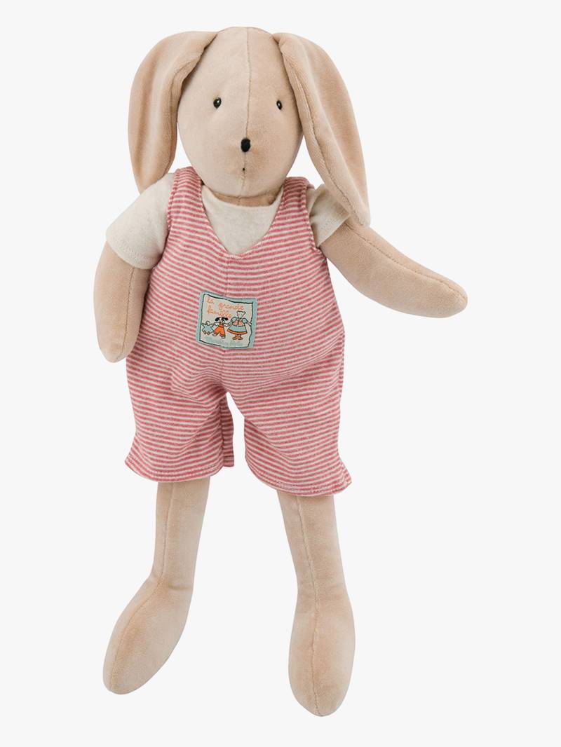 Moulin Roty Plüschspielzeug Kaninchen Sylvain 50 cm von Moulin Roty
