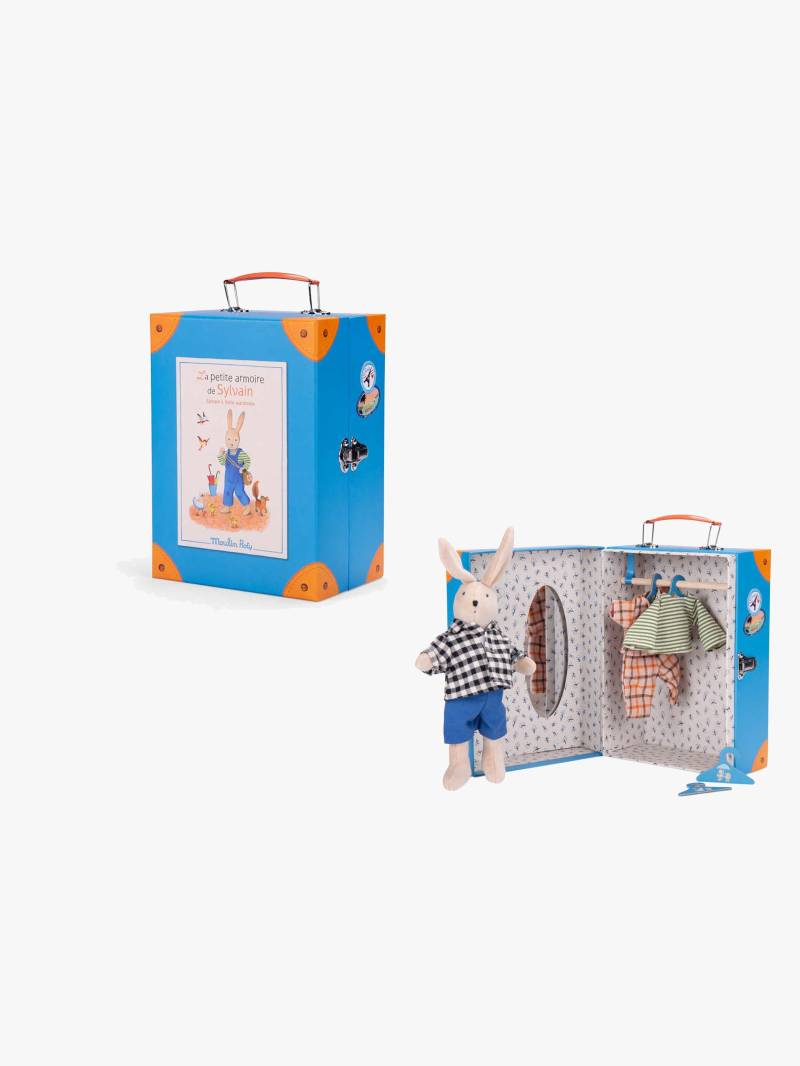 Moulin Roty Schrankkoffer mit Puppe Sylvain von Moulin Roty