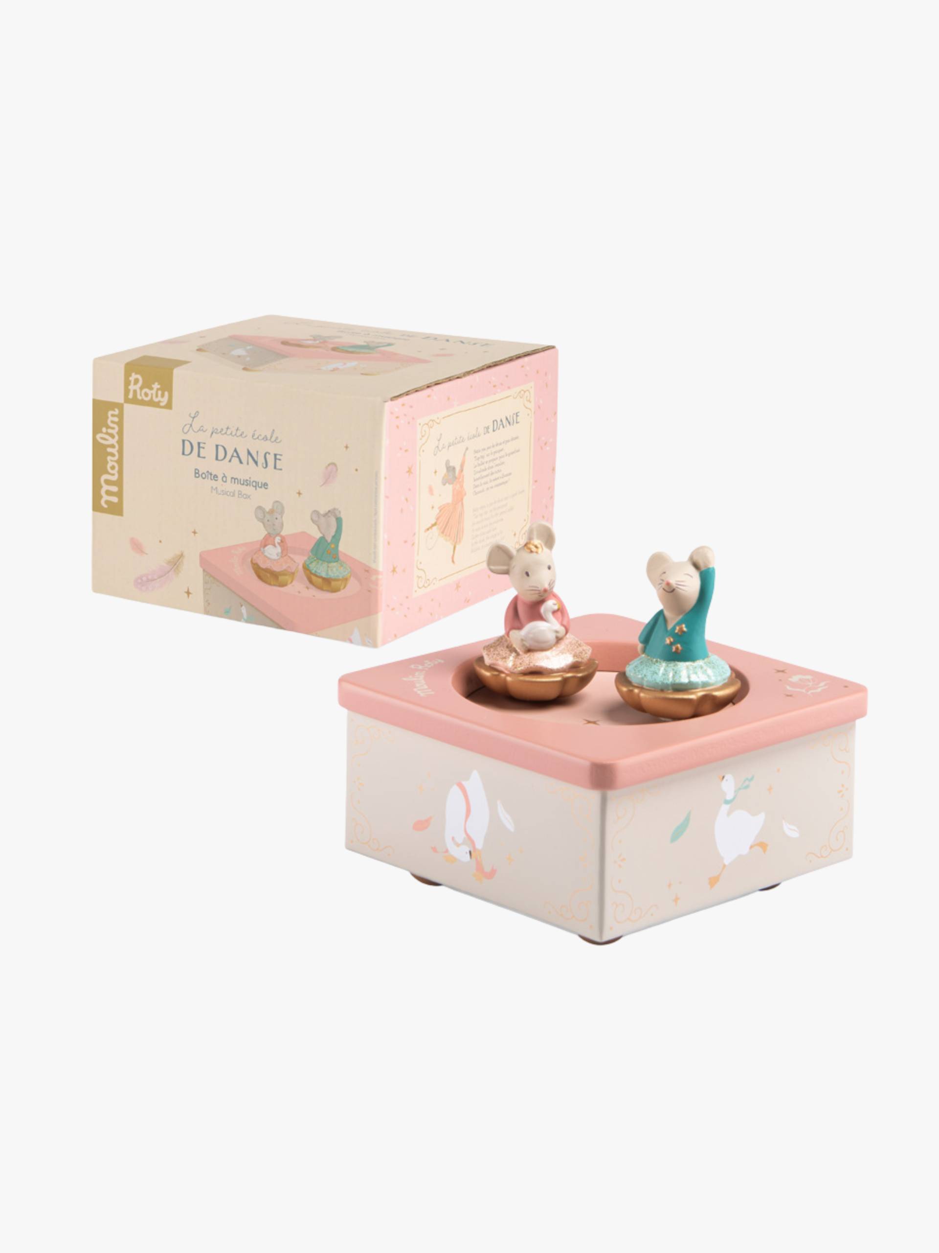 Moulin Roty Spieluhr La Petite École de Danse, Rosa, Babyspielzeug Moulin Roty Spieluhr La Petite École de Danse, Rosa, Babyspielzeug von Moulin Roty