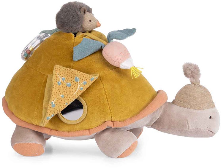 Moulin Roty Trois Petits Lapins Aktivitätsspielzeug, Turtle, Babyspielzeug Moulin Roty Trois Petits Lapins Aktivitätsspielzeug, Turtle, Babyspielzeug von Moulin Roty