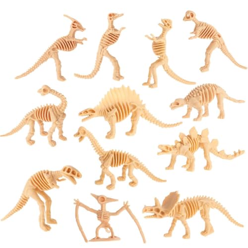 Mounteps 12PCS Dinosaurier-Knochen Mini-Dinosaurier-Figuren Fossilien-Stall-Deko Dig Science Party Mounteps 12PCS Dinosaurier-Knochen Mini-Dinosaurier-Figuren Fossilien-Stall-Deko Dig Science Party von Mounteps