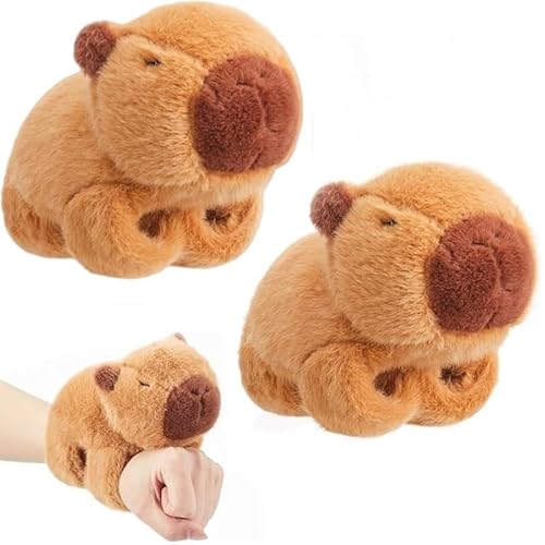 Mounteps 2pcs Plüsch Capybara Slap Armband gefüllt Tier Puppe Spielzeug Handgelenk Umarmung für Kinder Mounteps 2pcs Plüsch Capybara Slap Armband gefüllt Tier Puppe Spielzeug Handgelenk Umarmung für Kinder von Mounteps