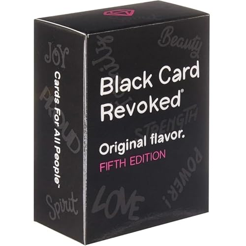 Mounteps Black Card Revoked: Fifth Edition Black Culture Trivia Game Family Card Games von Mounteps
