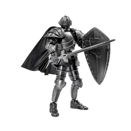 Roboter T13 Actionfigur PVC Modell Titan 13 Mittelalter Ritter Multi-Joint Bewegliche Dummy 13 Actionfigur, Ganzkörper Mobile Roboter Desktop Dekoration (3#) von Mounteps