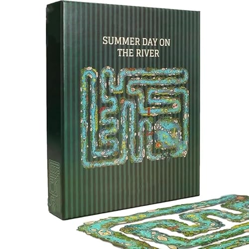 Sommer am Fluss: Majoritätsrandpuzzles Puzzles für Erwachsene und Kinder Sommer am Fluss: Majoritätsrandpuzzles Puzzles für Erwachsene und Kinder von Mounteps
